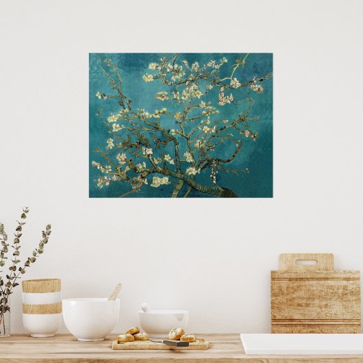 Blühende Almond Tree - Van Gogh Poster (Küche)