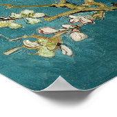 Blühende Almond Tree - Van Gogh Poster (Ecke)