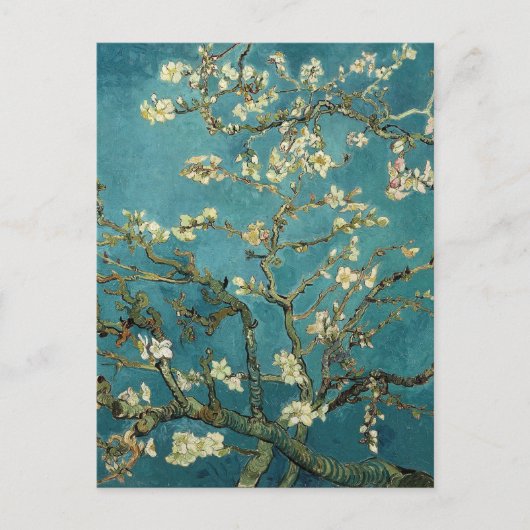 Blühende Almond Tree - Van Gogh Postkarte (Vorderseite)