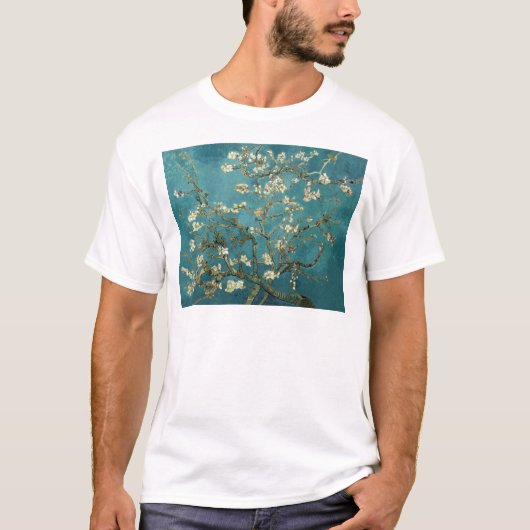 Blühende Almond Tree - Van Gogh T-Shirt (Vorderseite)