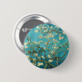 Blühende Almond Tree - Vincent Van Gogh Button (Vorne & Hinten)