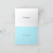 Blühende Almond Tree Vincent van Gogh Dankeskarte (Innenseite)