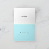 Blühende Almond Tree Vincent van Gogh Dankeskarte (Innenseite)