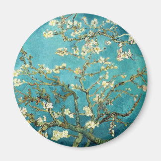 Blühende Almond Tree - Vincent Van Gogh Magnet