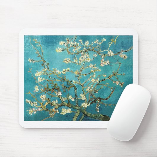 Blühende Almond Tree - Vincent Van Gogh Mousepad (Mit Mouse)