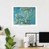 Blühende Almond Tree Vincent van Gogh Poster (Heimbüro)