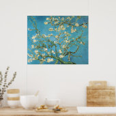 Blühende Almond Tree Vincent van Gogh Poster (Küche)