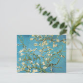 Blühende Almond Tree Vincent van Gogh Postkarte (Stehend Vorderseite)