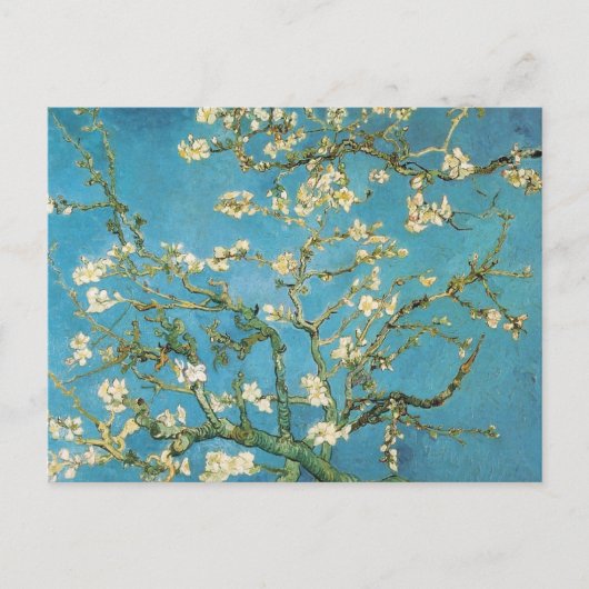Blühende Almond Tree Vincent van Gogh Postkarte (Vorderseite)