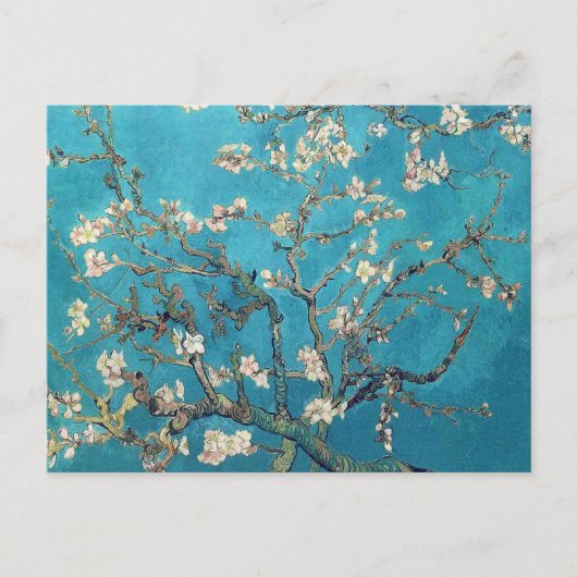Blühende Almond Tree Vincent van Gogh Postkarte (Vorderseite)