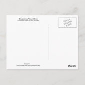 Blühende Almond Tree Vincent van Gogh Postkarte (Rückseite)