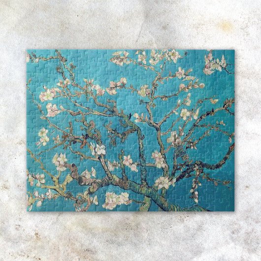 Blühende Almond Tree Vincent van Gogh Puzzle