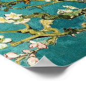 Blühende Almond Tree Vintag Floral Van Gogh Poster (Ecke)