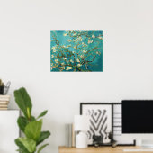 Blühende Almond Tree Vintag Floral Van Gogh Poster (Heimbüro)