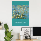 Blühende Almond Tree von van Gogh Poster Print (Heimbüro)