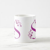 Blühende Alphabet-Tasse Kaffeetasse (Mittel)