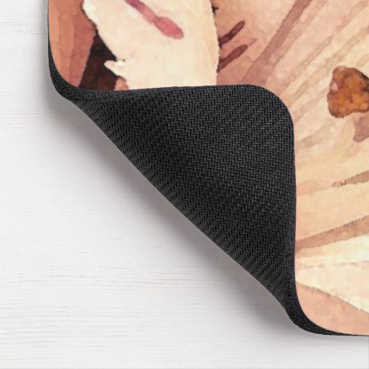 Blühende Alstroemeria Mousepad (Ecke)