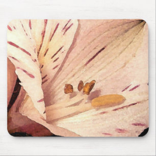 Blühende Alstroemeria Mousepad
