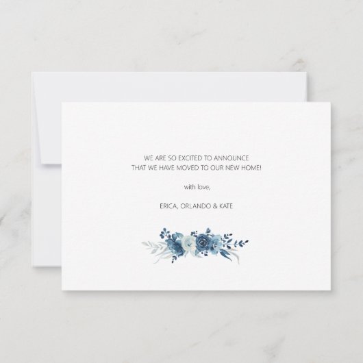 blühende Ankündigung (Rückseite)