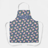 Blühende Aromen. All-Over Print Schürze (Vorderseite)