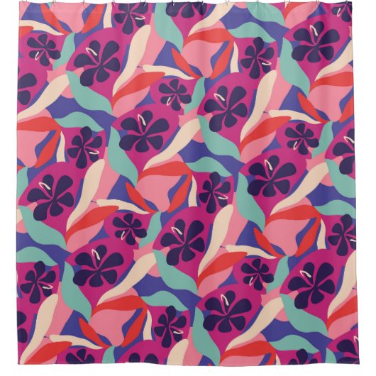 blühende Ästhetik Duschvorhang (Vorderseite)