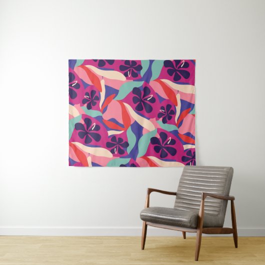 blühende Ästhetik Wandteppich (Beispiel (Horizontal))