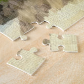 Blühende Bäume am Strand Puzzle (Seite)