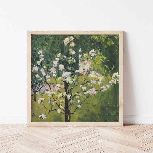 Blühende Bäume | Kolo Moser Poster