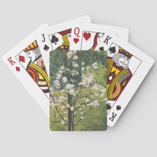 Blühende Bäume | Kolo Moser Spielkarten (Rückseite)