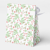 Blühende Berries-Geschenkboxen mit Ribbon Geschenkschachtel (Rückseite)