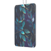 Blühende blaue Blätter Air Freshener Autolufterfrischer (Links)