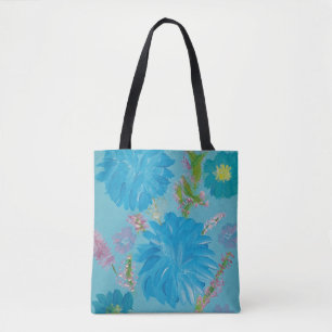 Blühende Bluebells Tote Tasche