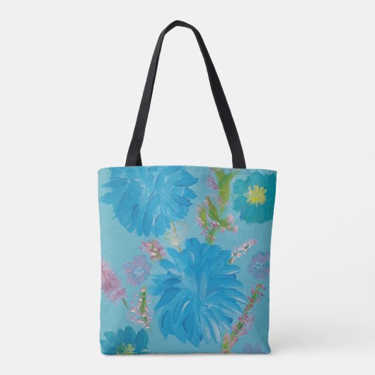 Blühende Bluebells Tote Tasche (Rückseite)