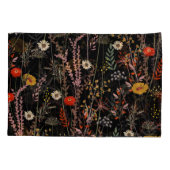 Blühende Blume auf der Wiese Kissenbezug (Rückseite)