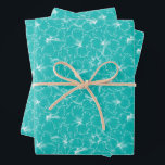 Blühende Blume auf Türkis Geschenkpapier Set<br><div class="desc">Drei Blätter Packpapier mit einer Kontur von tropischen weißen Hibiskus Blume auf einem türkisfarbenen Hintergrund (oder einer beliebigen Farbe Sie wählen). Schöne Geschenkpackung zum Geburtstag,  Hochzeit,  Jubiläum oder zu jedem Anlass. MEHR Farben in unserem Geschäft.</div>