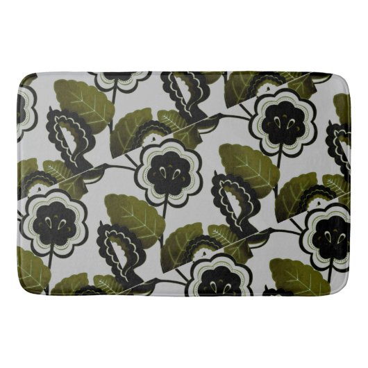 Blühende Blume Badematte (Vorderseite)