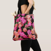 Blühende Blume bilden eine Blumenstruktur Tasche (Von Nahem)