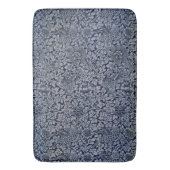 Blühende Blume Blauer Himmelsmuschel Badematte (Vorderseite Vertikal)