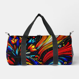 blühende Blume Duffle Bag
