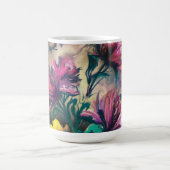 Blühende Blume Kaffeetasse (Mittel)