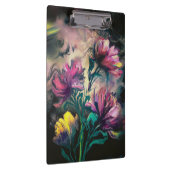 Blühende Blume Klemmbrett (Rechts)