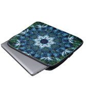 Blühende Blume.... Laptopschutzhülle (Vorne Knopf)