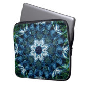 Blühende Blume.... Laptopschutzhülle (Vorderseite Links)
