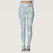 Blühende Blume Leggings (Vorderseite)