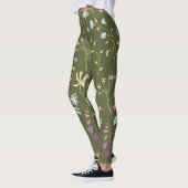 Blühende Blume Leggings (Links)