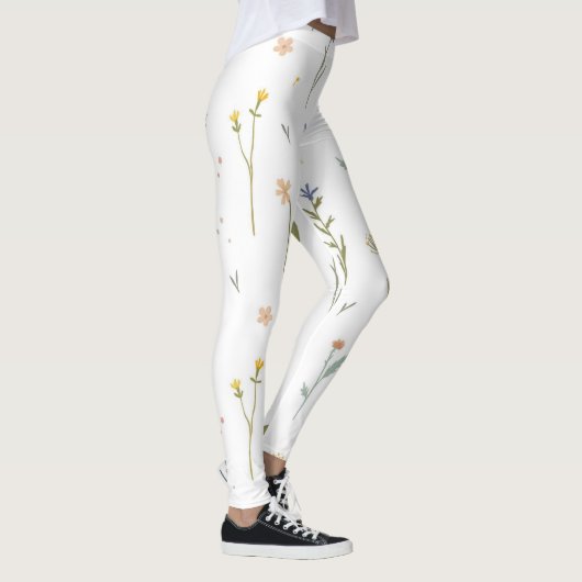 Blühende Blume Leggings (Rechts)