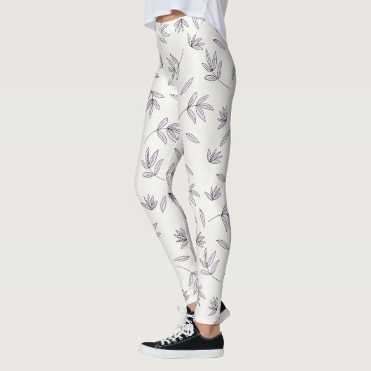 Blühende Blume Leggings (Links)