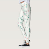 Blühende Blume Leggings (Links)
