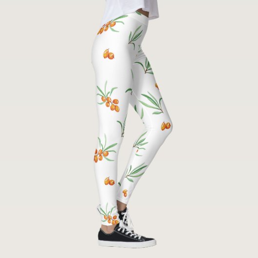 Blühende Blume Leggings (Rechts)