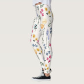 Blühende Blume Leggings (Links)
